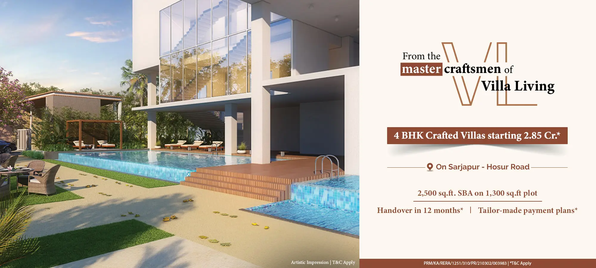 Ultra Luxury Villas in South Bangalore | Concorde Abode 99