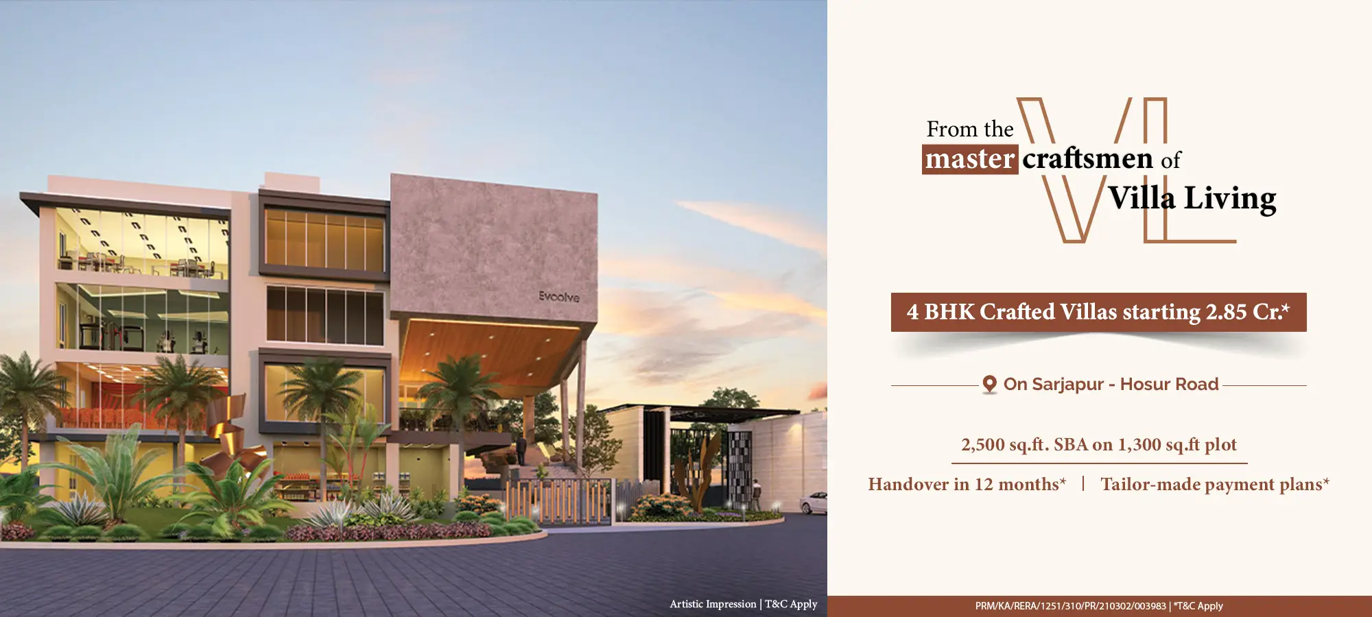 Ultra Luxury Villas in South Bangalore | Concorde Abode 99